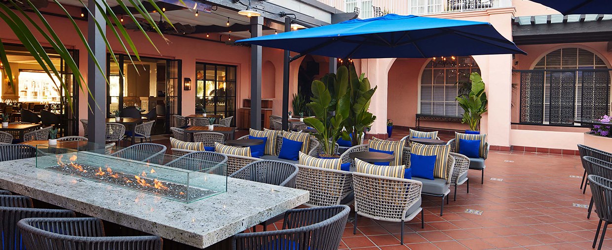 La Valencia Hotel, Dining